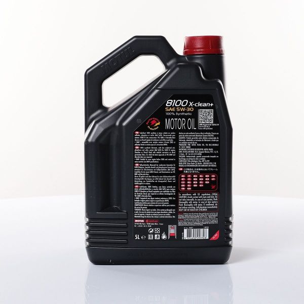MOTUL 8100 X-CLEAN+ 5W-30_5L | Motul Shop